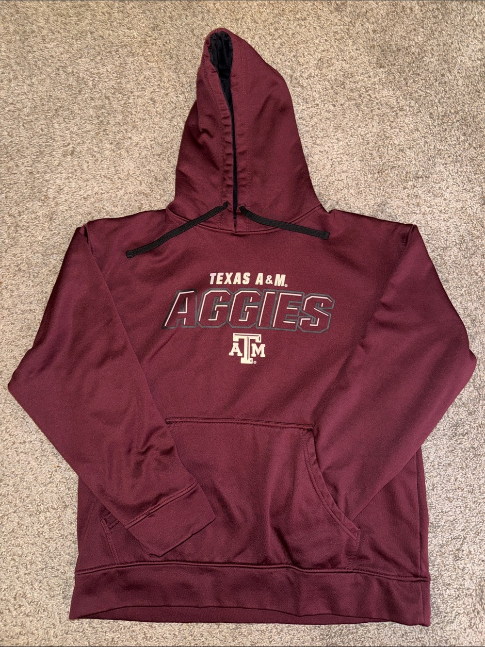 Texas A&M Maroon Aggies Hooded Pullover Sweatshirt